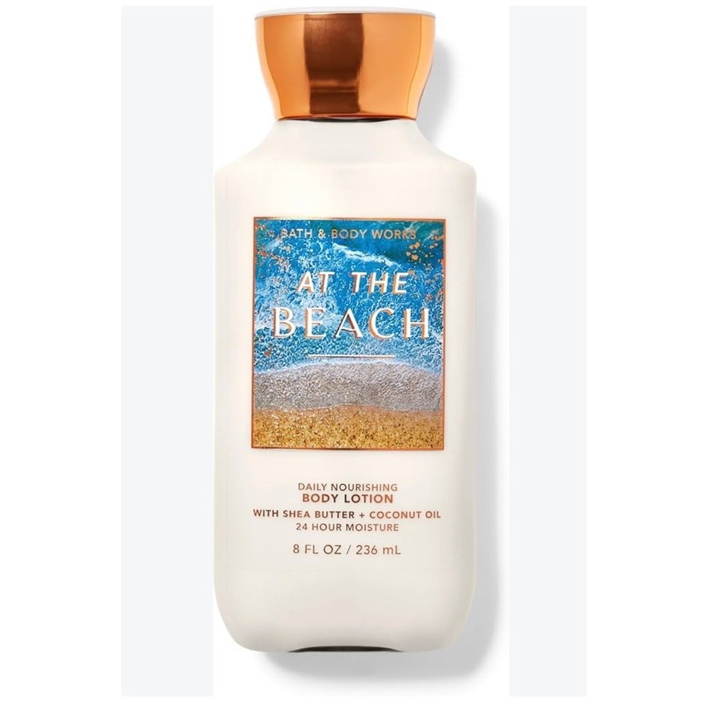 Bath & Body Works Shea Butter Nourishing Body Lotion 8 fl oz At The Beach Scent